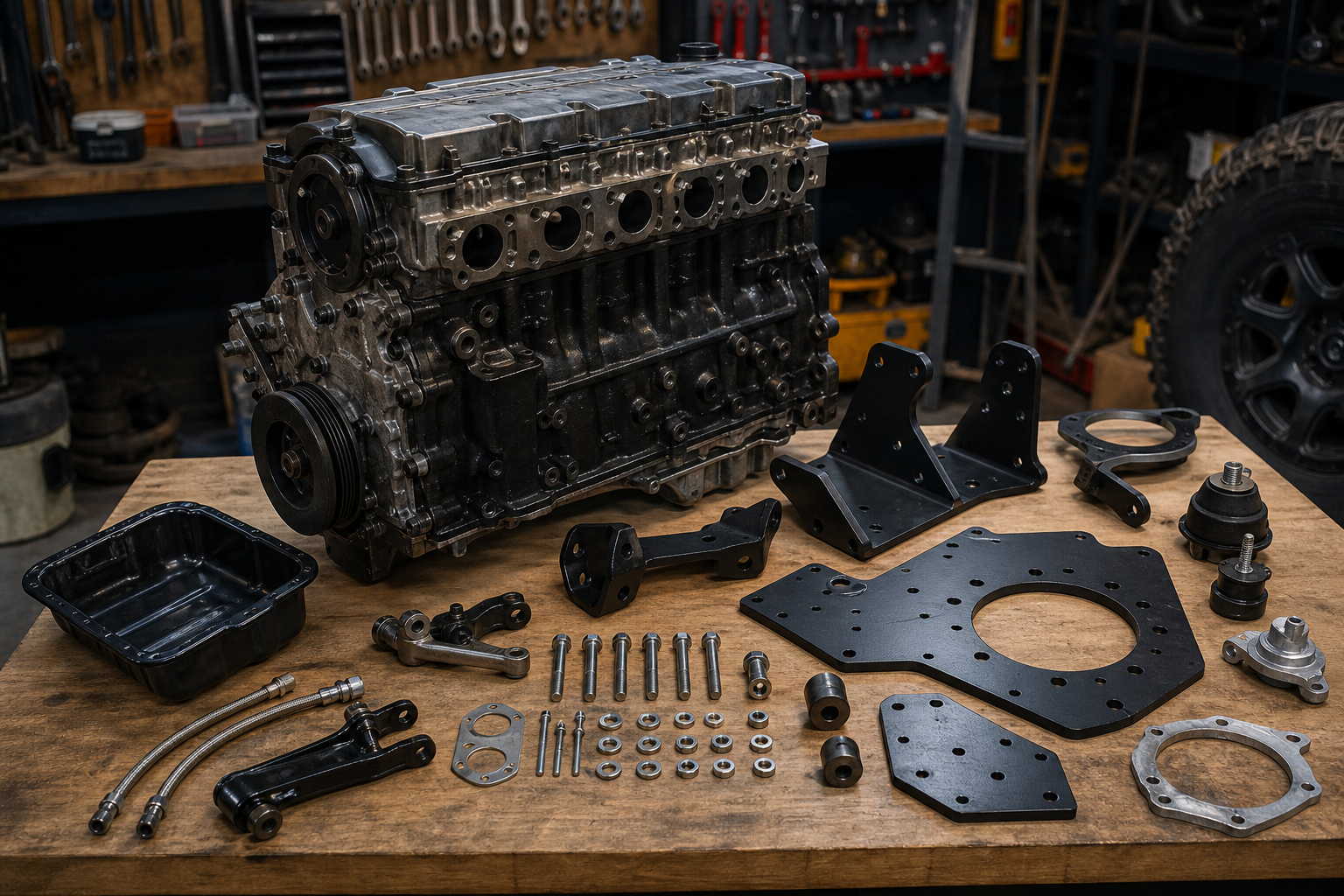 BMW M57 conversion kit layout — new homepage conversion visual